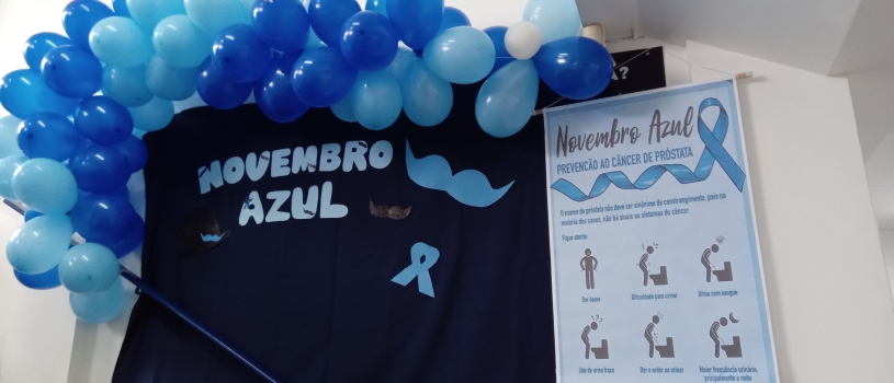 CURSO TÉCNICO EM ENFERMAGEM REALIZA ATIVIDADE ALUSIVA AO NOVEMBRO AZUL