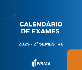 Calendário de exames dos cursos de graduação da FISMA