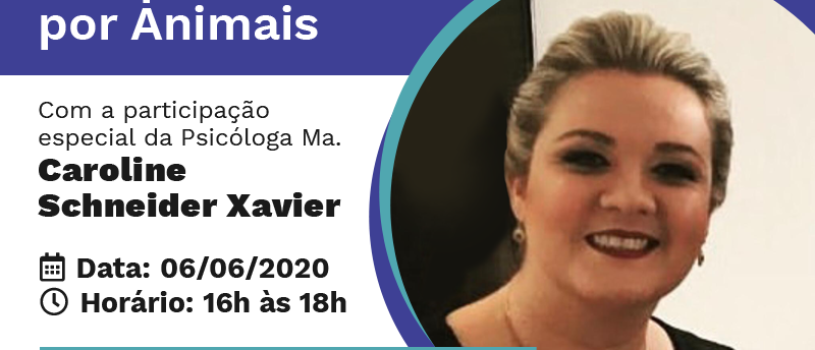 Curso de Psicologia promove evento on-line para discutir “A Psicologia e a Terapia Assistida por Animais”