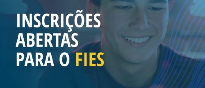 Estão abertas inscrições para FIES com juros ZERO