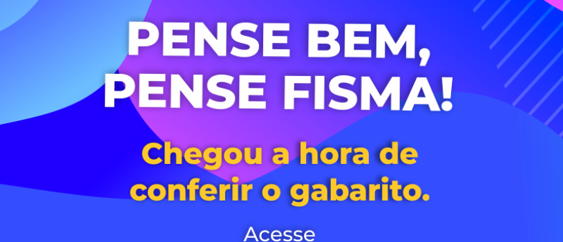 Divulgado gabarito da prova do vestibular da FISMA