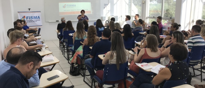 Coordenação Pedagógica da FISMA promove capacitações junto ao corpo docente da Instituição
