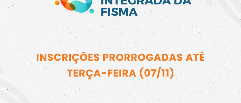 Prorrogadas as inscrições da XV SAI