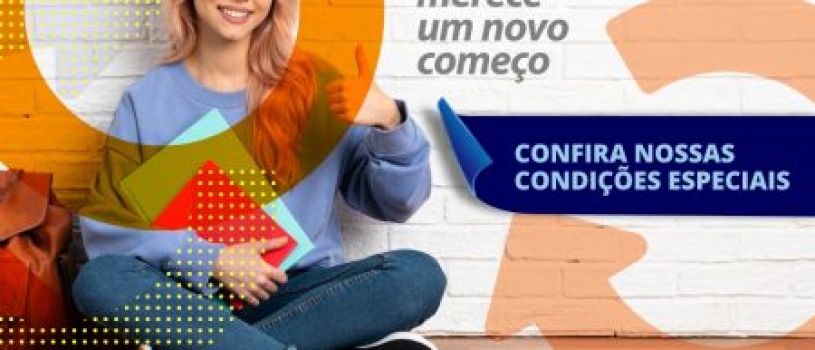 Programa Reiniciar oferece condições especiais para ingresso, reingresso e transferência