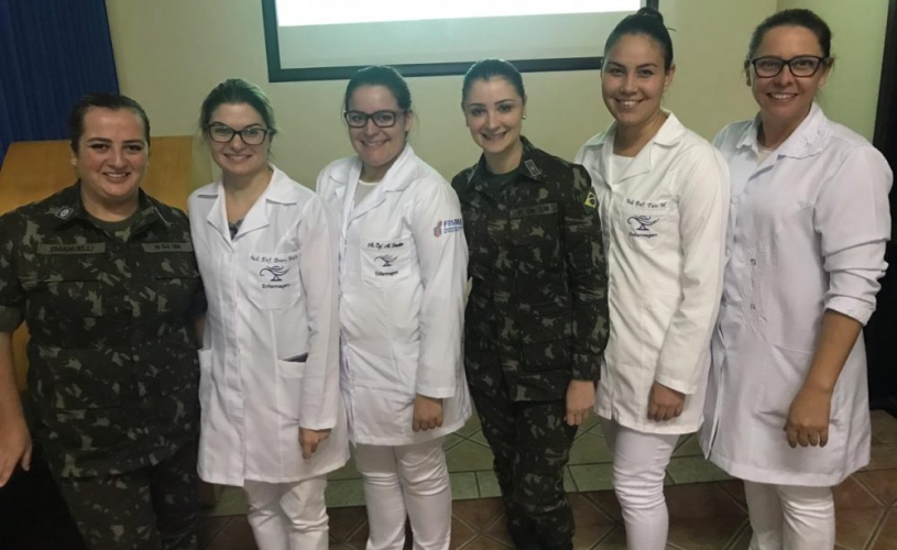 CURSO DE ENFERMAGEM REALIZA CAPACITAÇÃO EM EDUCAÇÃO CONTINUADA NO HGuSM