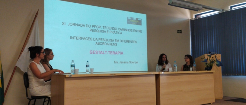 DOCENTE DA FISMA PARTICIPA DA JORNADA DE PÓS-GRADUAÇÃO EM PSICOLOGIA DA UFSM