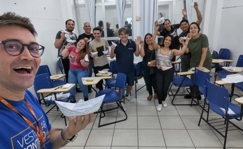 Dinâmica de construção de barcos de papel simula uso do método Kanban