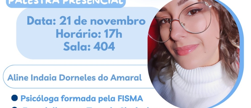 A CLÍNICA NA PERSPECTIVA SISTÊMICA É PAUTA EM EVENTO DA FISMA