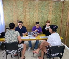 Alunos da FISMA participam de ação extensionista na Casa Fraterna Vila Lídia