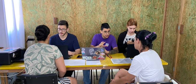 Alunos da FISMA participam de ação extensionista na Casa Fraterna Vila Lídia