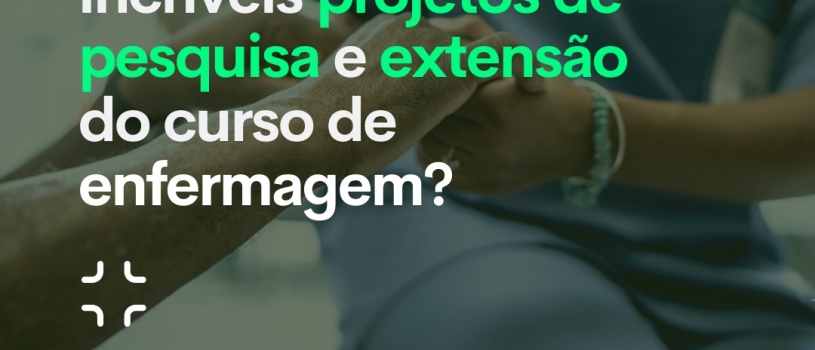 Curso de Enfermagem da FISMA oferece divulga projetos de extensão e pesquisa