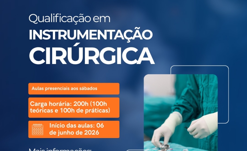 FISMA abre inscrições para o curso de Instrumentação Cirúrgica
