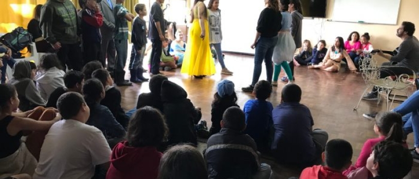 PROJETO INTEGRADO TRABALHA ASPECTOS SOCIAIS COM ALUNOS DO ENSINO FUNDAMENTAL ATRAVÉS DO TEATRO