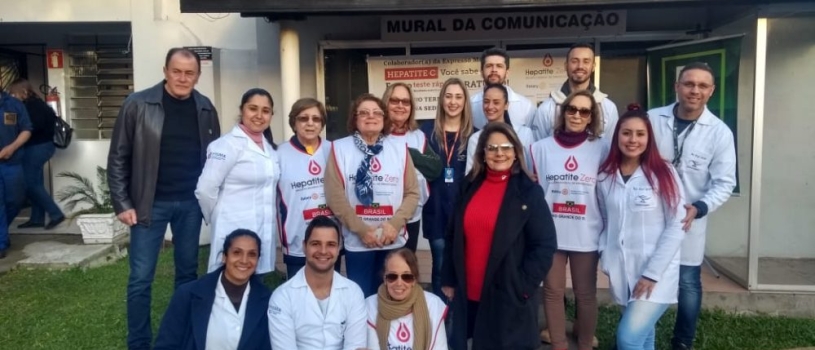 ENFERMAGEM FISMA E ROTARY SM PROMOVEM ATIVIDADE ALUSIVA AO DIA MUNDIAL DE COMBATE ÀS HEPATITES VIRAIS