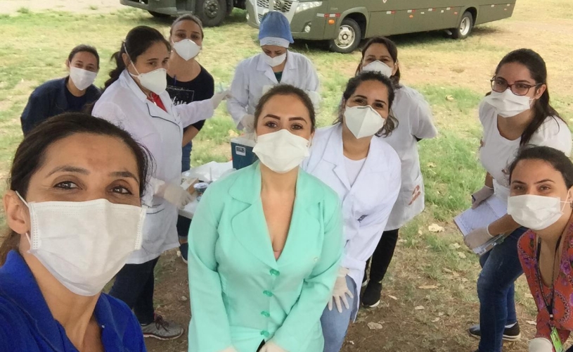 Professoras da FISMA são voluntárias em nova ação de vacinação contra a gripe