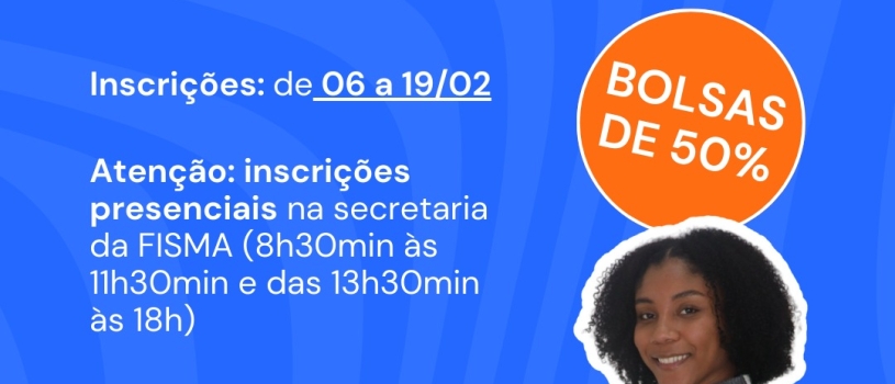 FISMA lança Programa de Assistência Educacional para cursos de Enfermagem e Psicologia