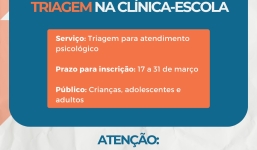 Clínica-Escola de Psicologia da FISMA abre inscrições para triagem de atendimentos psicológicos
