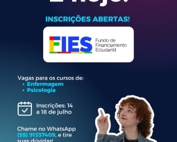 FIES está com inscrições abertas