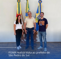 FISMA realiza visita à Prefeitura Municipal de São Pedro do Sul