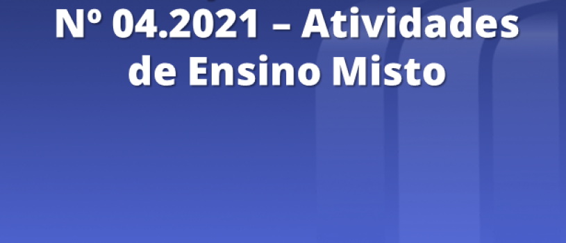 FISMA divulga Instrução Normativa que orienta as atividades de “Ensino Misto”