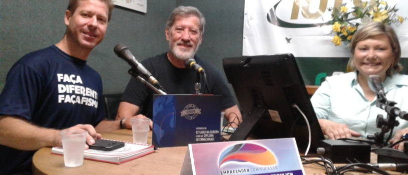 Núcleo de Inovação da FISMA recebe visita do professor Carlos Sidnei Coutinho