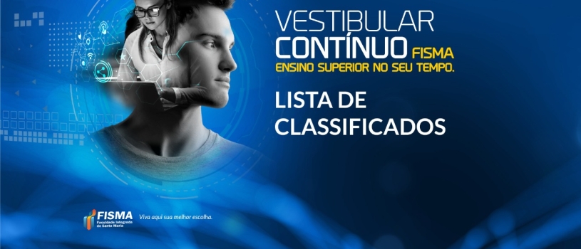 DIVULGAÇÃO DE APROVADOS NO VESTIBULAR CONTÍNUO