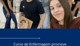 Curso de Enfermagem promove bate-papo sobre o Cuidado à População Vivendo com HIV