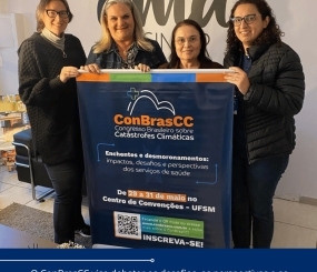 FISMA recebe Claudia Lavich para divulgação do ConBrasCC (Congresso sobre Catástrofes Climáticas)