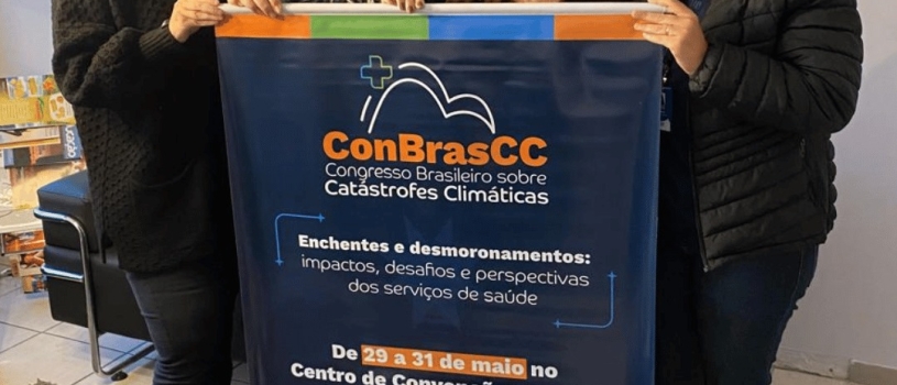 FISMA recebe Claudia Lavich para divulgação do ConBrasCC (Congresso sobre Catástrofes Climáticas)