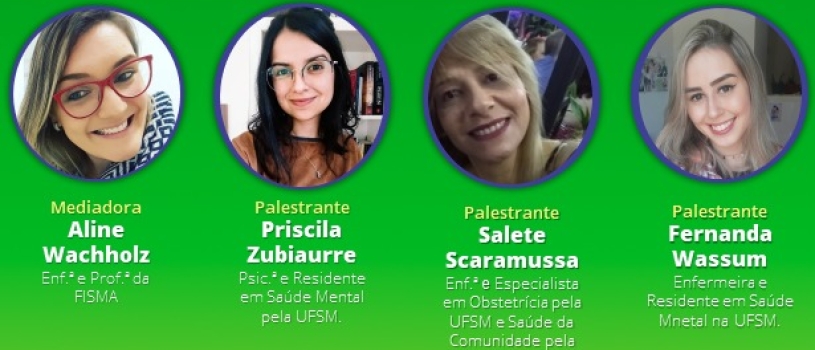 Cursos técnico e de graduação em Enfermagem promovem live sobre saúde mental