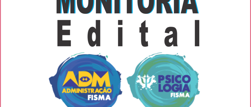 Inscrições abertas para monitoria voluntária dos cursos de Administração e Psicologia