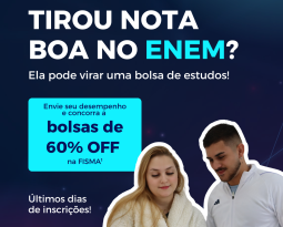 ÚLTIMOS DIAS PARA GARANTIR SUA VAGA NO VESTIBULAR FISMA!