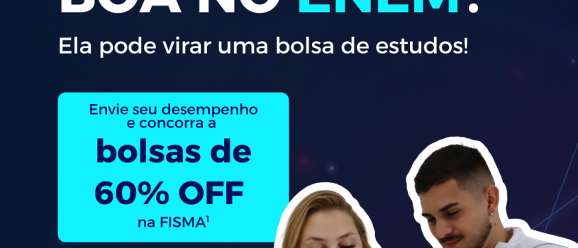 ÚLTIMOS DIAS PARA GARANTIR SUA VAGA NO VESTIBULAR FISMA!