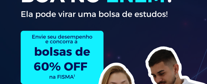 ÚLTIMOS DIAS PARA GARANTIR SUA VAGA NO VESTIBULAR FISMA!