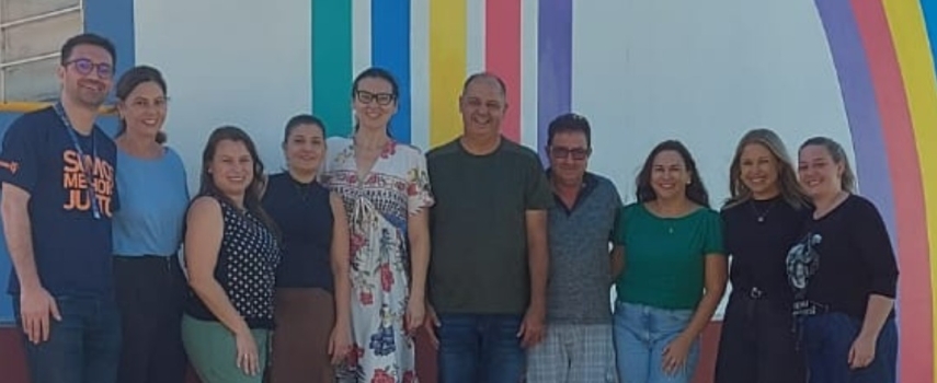 FISMA realiza visita a EMEF Valentim Bastianello em Dilermando de Aguiar