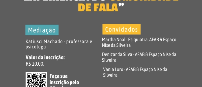 Curso de Psicologia promove roda de conversa em alusão ao dia nacional da luta antimanicomial