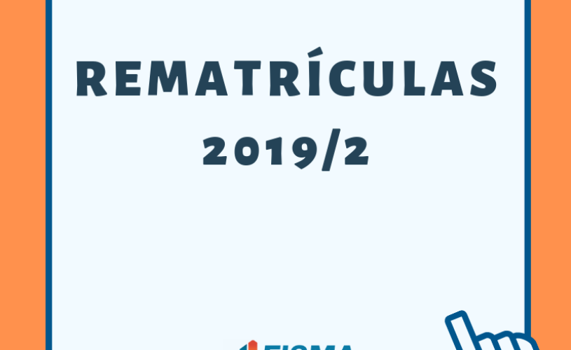 REMATRÍCULAS ONLINE – FIQUE ATENTO AOS PRAZOS
