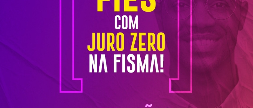 Estão abertas inscrições para FIES com juros ZERO