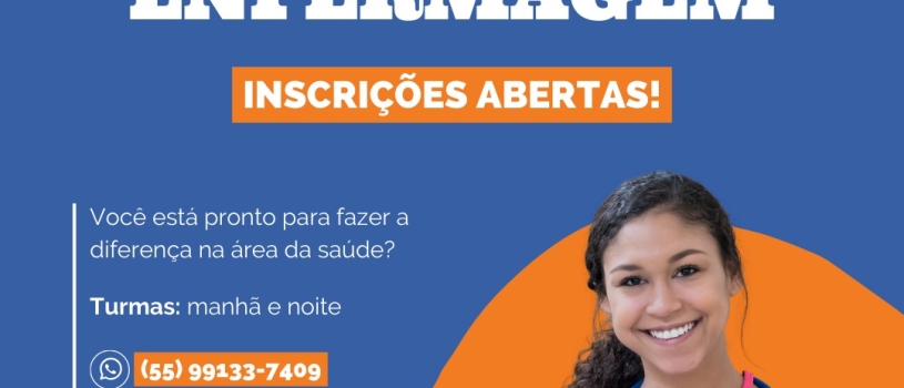 FISMA abre inscrições para o curso Técnico em Enfermagem