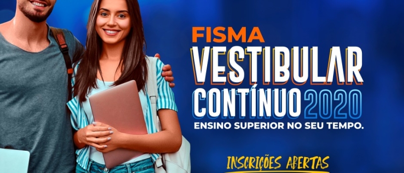 FISMA abre inscrições para o Vestibular Contínuo